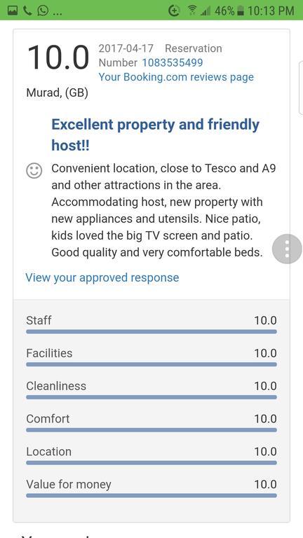 Jane'S Villa Free Parking Инвернесс Экстерьер фото